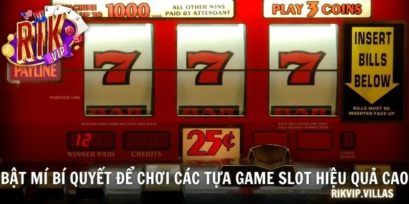Top Nổ Hũ Uy Tín 2025 - Lựa Chọn Vàng Để Săn Jackpot Bật mí bí quyết để chơi các tựa game slot hiệu quả cao