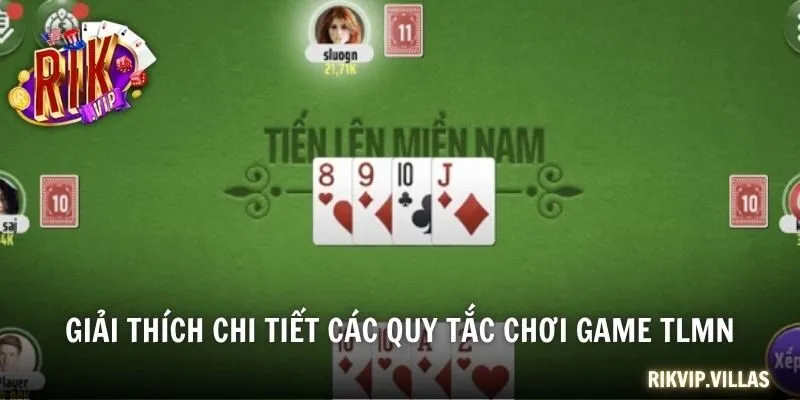 Tiến Lên Miền Nam - Luật Chơi Chi Tiết Dành Cho Người Mới Giải thích chi tiết các quy tắc chơi game TLMN