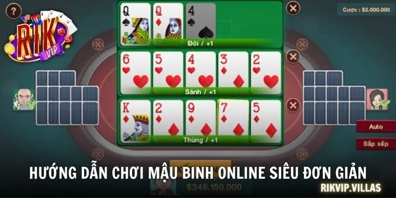 Hướng Dẫn Chơi Mậu Binh Online Chi Tiết Dễ Hiểu Nhất 2025 Hướng dẫn chơi Mậu Binh online siêu đơn giản