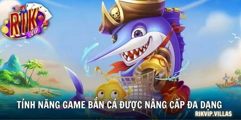 Bắn Cá City - Trải Nghiệm Không Gian Săn Cá Đẳng Cấp 2025 Tính năng game bắn cá được nâng cấp đa dạng